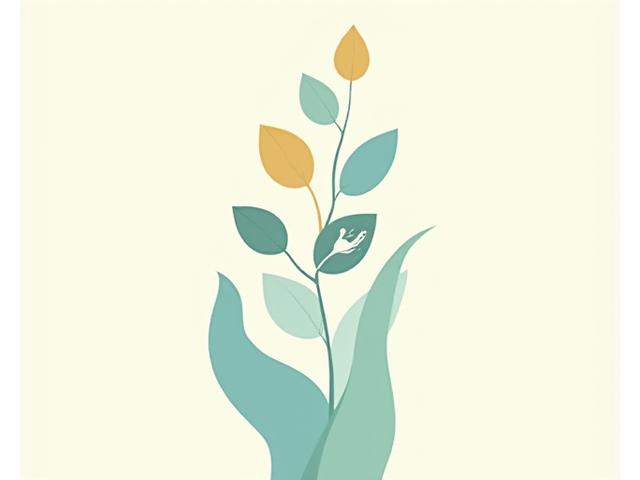 Illustration d'un arbre avec des feuilles en forme d'icônes financières et sociales
